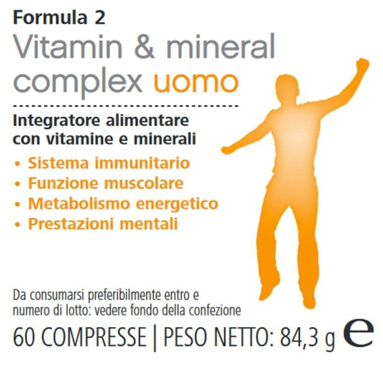 Formula 2 Vitamin & Mineral Complex - Uomo